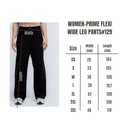 Women-Prime Flexi Wide Leg Pants #129