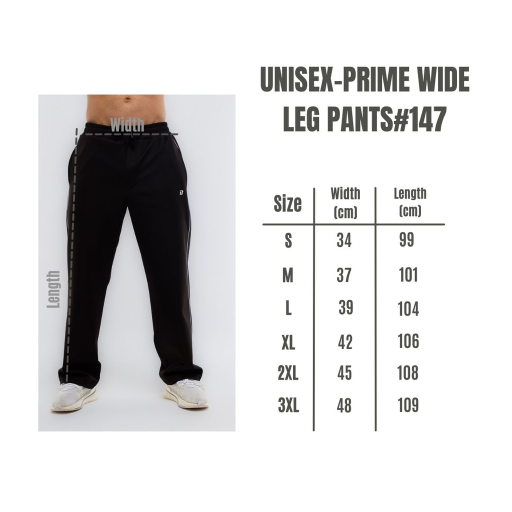 Unisex-Prime Wide leg Pants #147