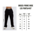 Unisex-Prime Wide leg Pants #147