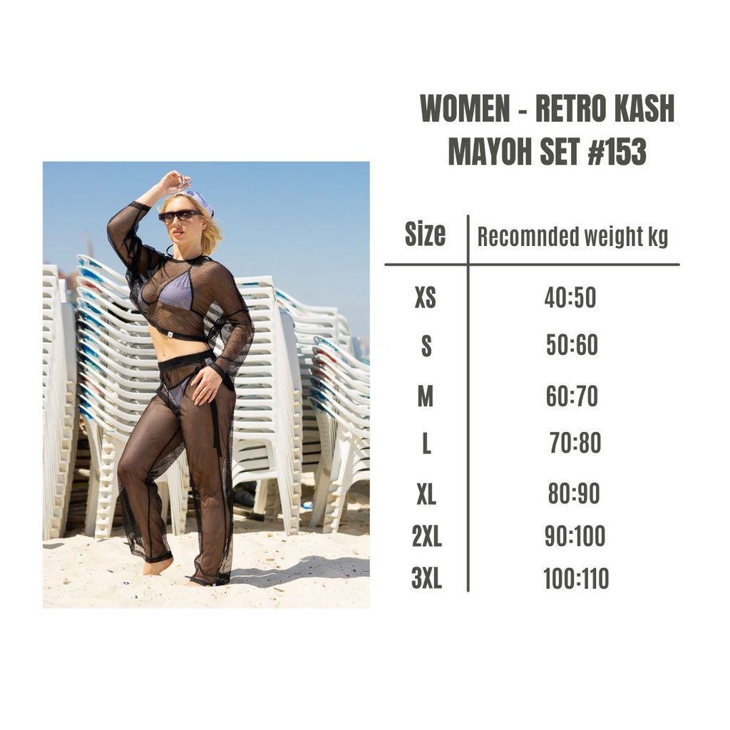 Women - Retro kash mayoh set #153