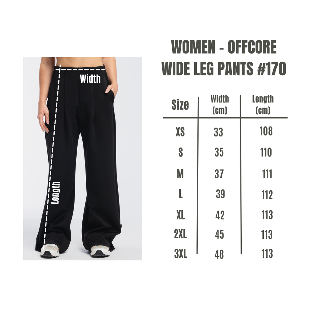 Women - OFFCORE Wide Leg pants #170