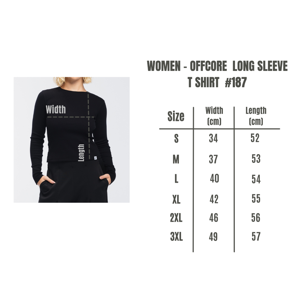 Women - OFFCORE Long Sleeve T SHIRT #187